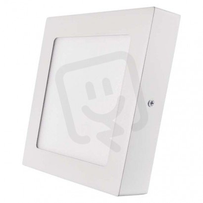 LED přisazené svítidlo PROFI, čtvercové, bílé, 12,5W teplá bílá EMOS ZM6131