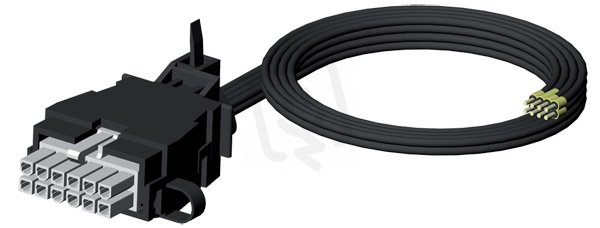 OD-BC-KA02-A Prodlužovací kabel 0,6 m pro motorový pohon, pro BC160 OEZ:34454