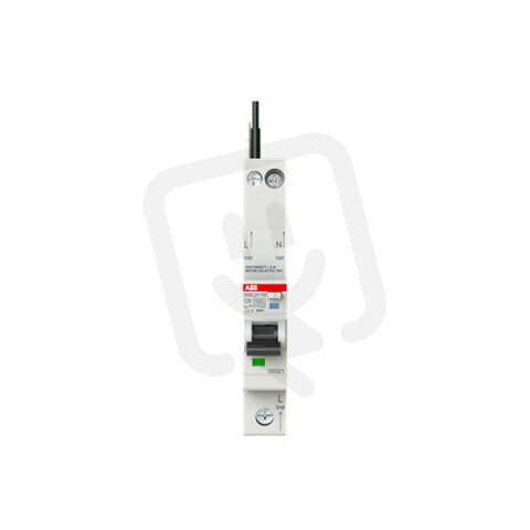 ABB DSE201 M C20 A10 kombinace jistič/chránič 1P+N 1M 10kA 20 A 10 mA C A