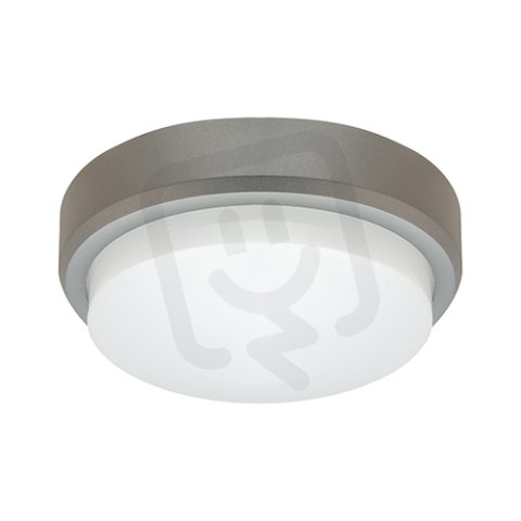 Plafoniera PABLO LED C 12W 800lm 4500K IP54 160° šedá IDEUS 03153