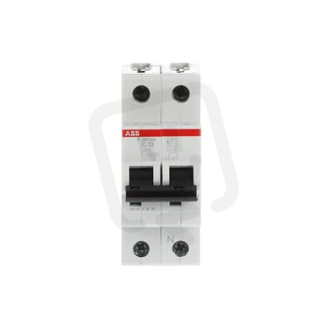 ABB S201-C13NA jistič 1F odpojení N vodiče (1+NA) 13 A char. C 6kA
