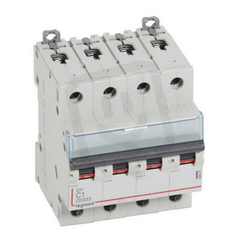 DX3 JISTIČ, 4 PÓLOVÝ, CHAR. C,1A 10000A/16KA LEGRAND 409329