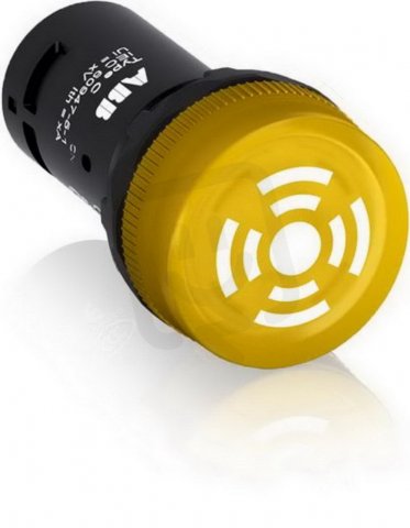ABB CB1-613Y Bzučák kompaktní 230V AC pulsující tón prosvětlený žlutý