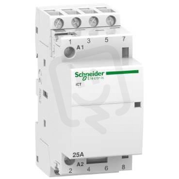 Schneider A9C20834 Stykač iCT 25A 4ZAP 220/240V AC 50Hz