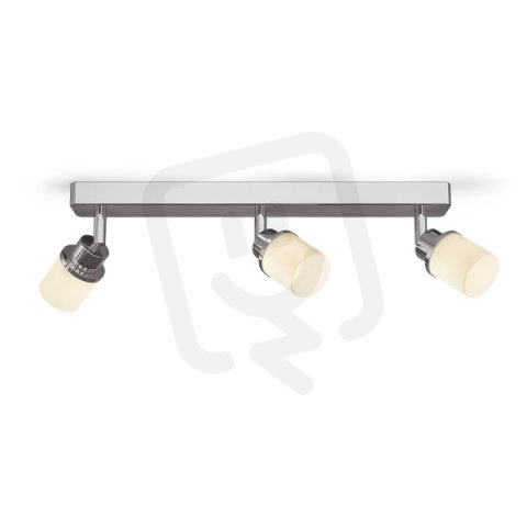 LINN III přisazená opálové sklo/chrom 230V G9 LED 3x9W IP44 RENDL R13703
