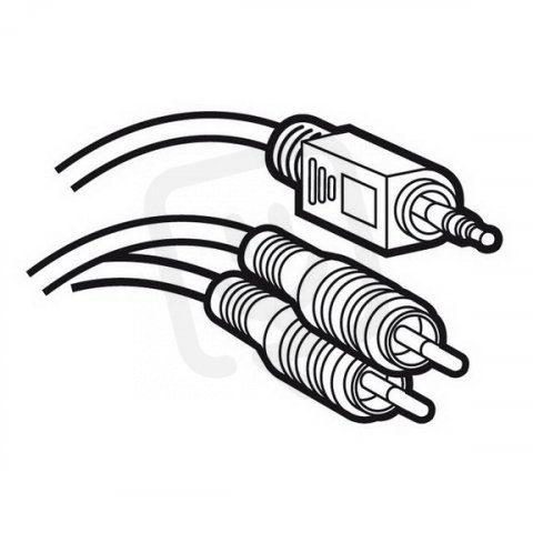PROPOJOVACÍ KABEL JACK/2RCA 5MODULOVÝ LEGRAND 051406