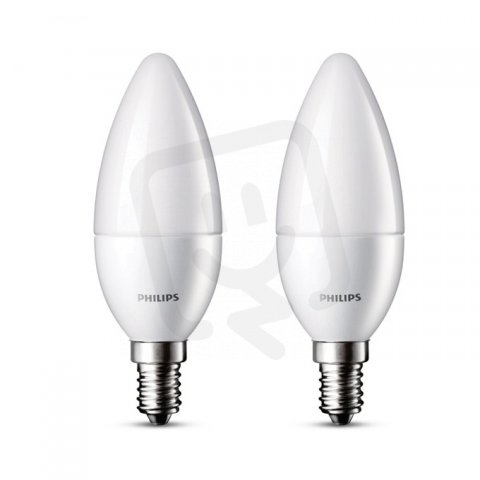 LED žár. E14 3-25W WW svíčka 2ks bal.
