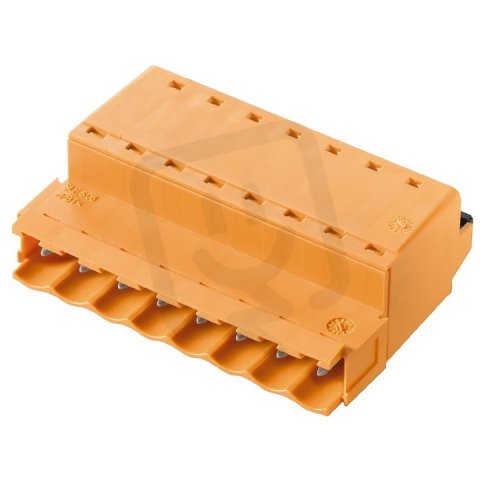 Zásuvný konektor DPS BLZP 5.00HC/03/180 AU BK BX PRT WEIDMÜLLER 2009540000