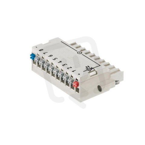 Zásuvný konektor DPS BL-I/O 3.50/10F PNP LED SN LTGY BX WEIDMÜLLER 1965940000