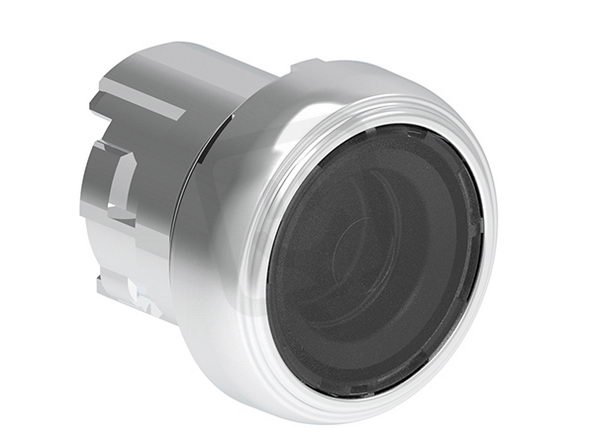 Lovato LPSBL107 Podsvícený tlačítkový ovladač kovové d22mm lícující čiré