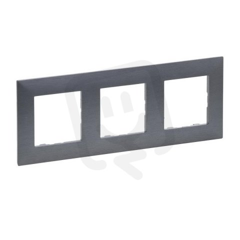 NILOÉ STEP RÁMEČEK 3P OCEL BROUŠENÝ LEGRAND 863993