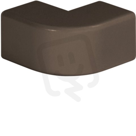 AEM 15X17 B 03198 Pevný vnější roh pro minikanály 15x17 - hnědá IBOCO B03198