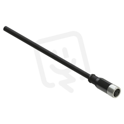 Konektorový kabel, 4 póly, PVC, přímý, 3 m, závit M8x1 PIZZATO VFCA4PD3K