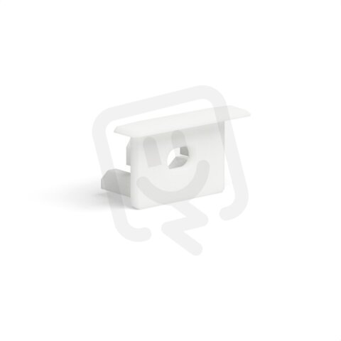 Záslepka s otvorem KLUŚ PDS-NK-OTW pro AL profil, bílá /24404/ C24338C10TW