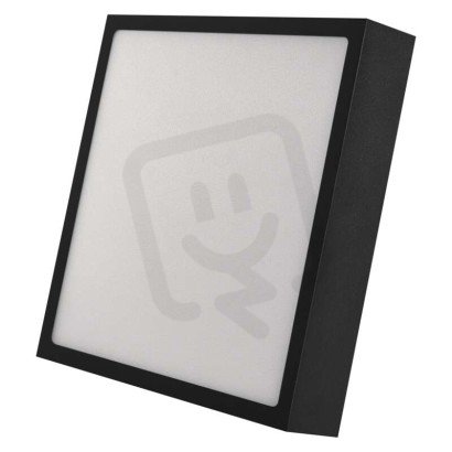 LED přisazené svítidlo NEXXO, čtvercové, černé, 21W, se změnou CCT EMOS ZM6343