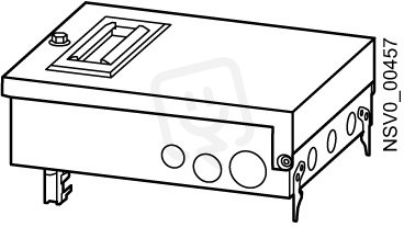 BD2-AK2X/S18 Odbočná skříň pojistkový dr SIEMENS BVP:203135