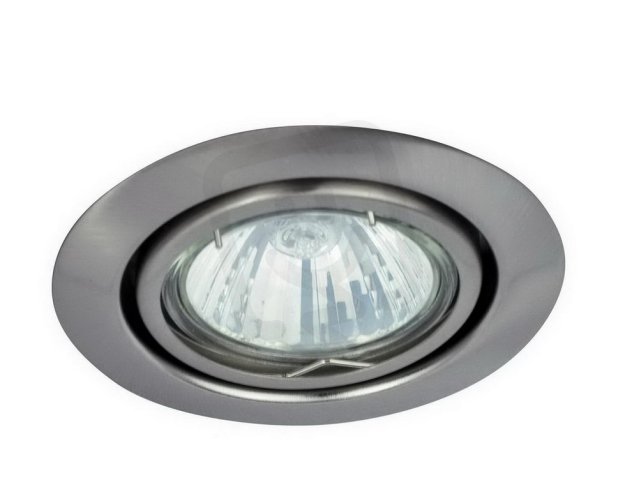 Spot relight GU5.3 12V 1x 50W IP20 saténový chrom RABALUX 1093