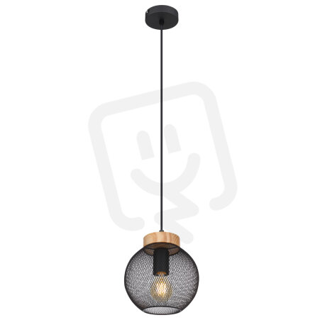 Závěsné svítidlo PABLO černá 1xE27, max. 60W 230V GLOBO 15663H