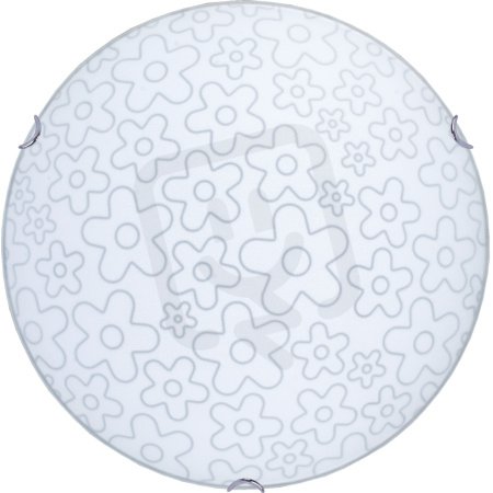 Stropní a nástěnné svítidlo Květy 400 bílá 2x60W IP20 E27 COMPOLUX 912862/08