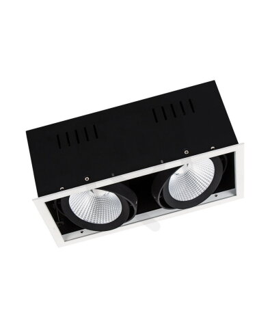 LEDVANCE SPOT MULTI 2x30W 3000K FL WT/BK