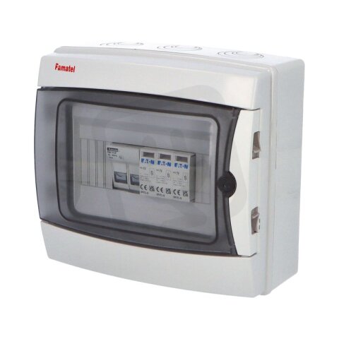 fr39081-DC-0-1-1 fotovoltaická rozvodnice jeden string IP65 1000V FAMATEL fr003e