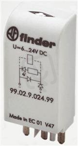 Modul, LED_OD nest., 6-24V DC FINDER 99.02.9.024.79