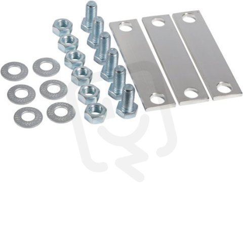 Přípojnice Cu 30x5 mm, pro průvlečné transformátory, 130 mm HAGER UM30V1