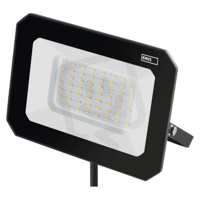 LED reflektor SIMPO 50 W, černý, neutrální bílá EMOS ZS2243