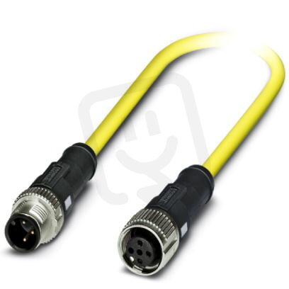 SAC-3P-M12MS/ 0,5-547/M12FS BK Kabel senzoru/aktoru 1424911