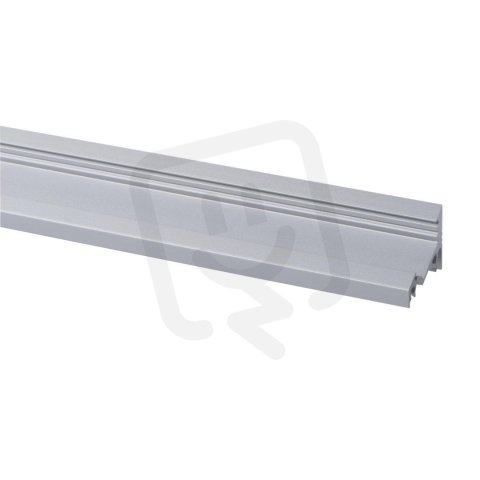 Lišty k LED páskům PROFILO C 19162 Kanlux 10 ks po 1m v balení, bez difuzoru
