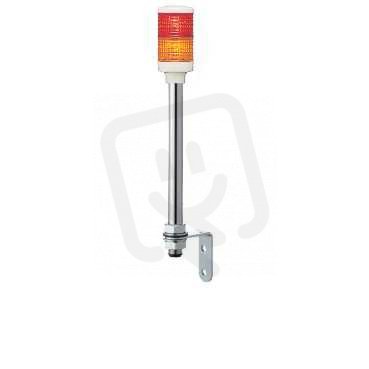 Schneider XVC4M2 Smontovaný signální sloup,40 mm,LED,100-240V,Rudý-Oranžový