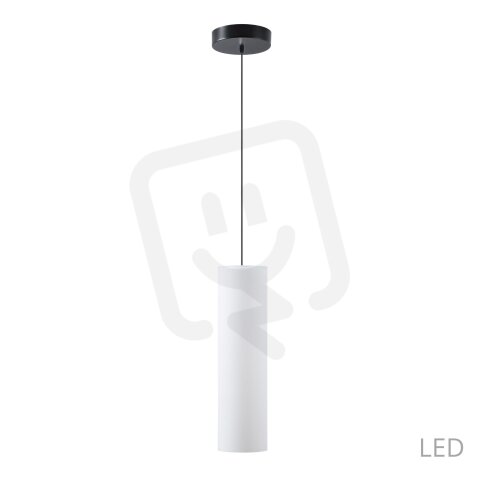 Závěsné LED svítidlo se skleněným stínidlem KUMA S3 64W IP20 DALI 3K černá
