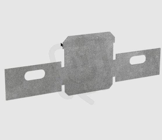 Redukční/koncový díl žlabu LINEAR+ RL-1B 50x60 ''ŽZ'' ARKYS ARB-12476050