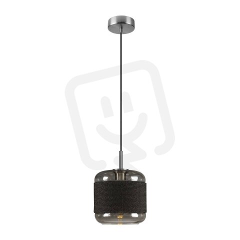 PANTILO ROPE 20 závěsné svítidlo, 250 cm, E27, 15 W, stříbrná SLV 1007588