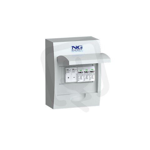 Fotovoltaický rozvaděč SPACEBOX pro 1 string, DC 1000V, IP65 FVE 51 6390.01