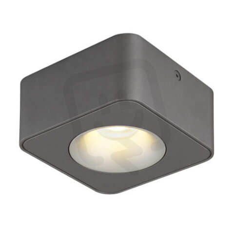 HANGARAU LED reflektor, hliník šedý tmav