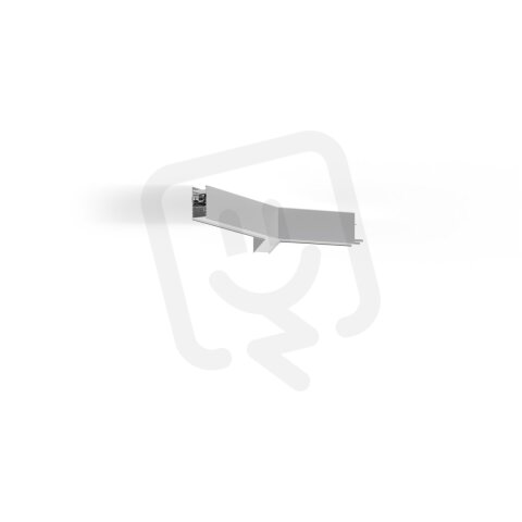 LED Svítidlo Serpent Y, přis., mléčný, 3000K, 16W, stříbrná FNSE110-0130EB