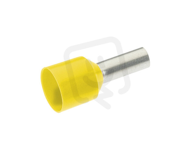 Izolovaná dutinka NSGAFÖU Cu 6/12 mm, žlutá (100 ks) CIMCO 187305