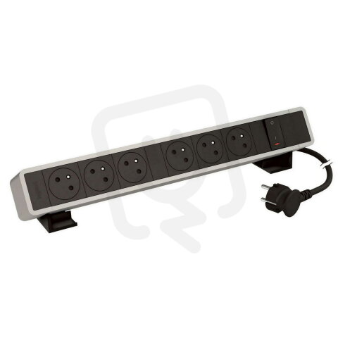 ONDESK 6X2PT VYPÍNAČ ČERNÁ/HLINÍK