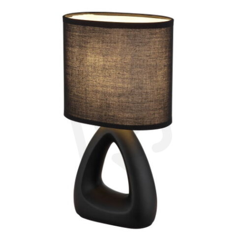Stolní lampa TRIANGLE černá 1x40W E14  GLOBO 21731S