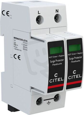 Přepěťová ochrana 2 AC DAC50S-20-275 CITEL 821110222