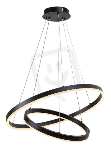 Závěsné svítidlo ISAURE černá LED 80W IP20 RABALUX 72305