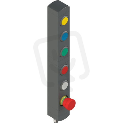 Ovládací jednotka BN 6 prvků (konfigurace A13) 1NO, IP65 PIZZATO BNAC6ZA13