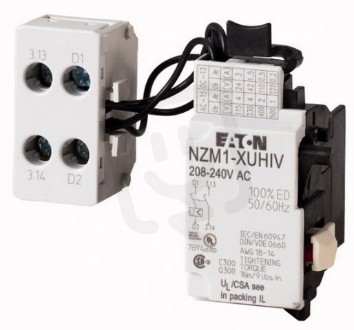 Eaton 259535 Podpěťová spoušť pro NZM1, 2pk, 60V~ NZM1-XUHIV60AC