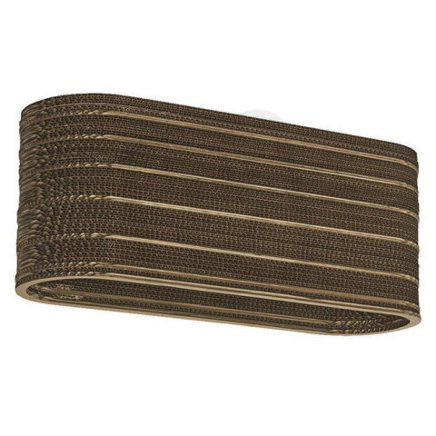 Decor Cardboard Oval Ceiling 3XE27 Brown OSRAM 4099854453212