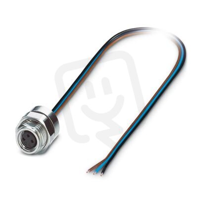 Přístrojový konektor zezadu stěny SACC-DSI-M 8FS-3CON-M12/1,0 1408209