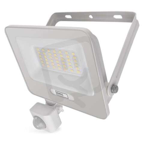 LED reflektor GLARO s pohybovým čidlem 30 W bílý IP54 3000lm neutrální ZS2334W