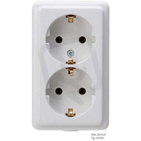 120101001 2-way multiple socket outlet,