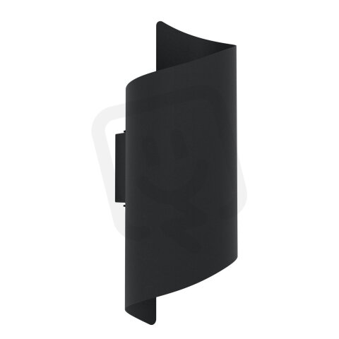 Nástěnné svítidlo MONTARELLO AL-LED-CCT 8W IP44 černá EGLO 902023