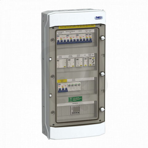 Fotovoltaický rozvaděč ASABOX RAC-32 N.G. ELEKTRO FVE 53 7036.01
